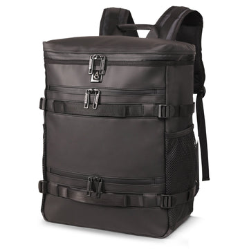 Aerolite Waterproof Backpack – Easyjet Maximum Underseat Size 45×36×20cm, 32L Cabin Rucksack with 15.6″ Laptop Sleeve, Multiple Pockets & Travel-Friendly Features – Black